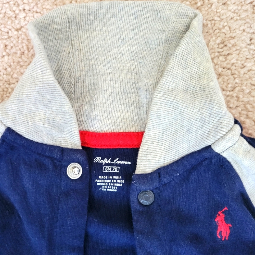 Ralph Laren baby onesies